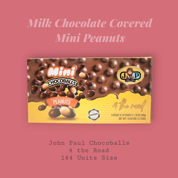 Wholesale - JP ChocoBalls Mini Peanut - Chocolate - 4 the Road