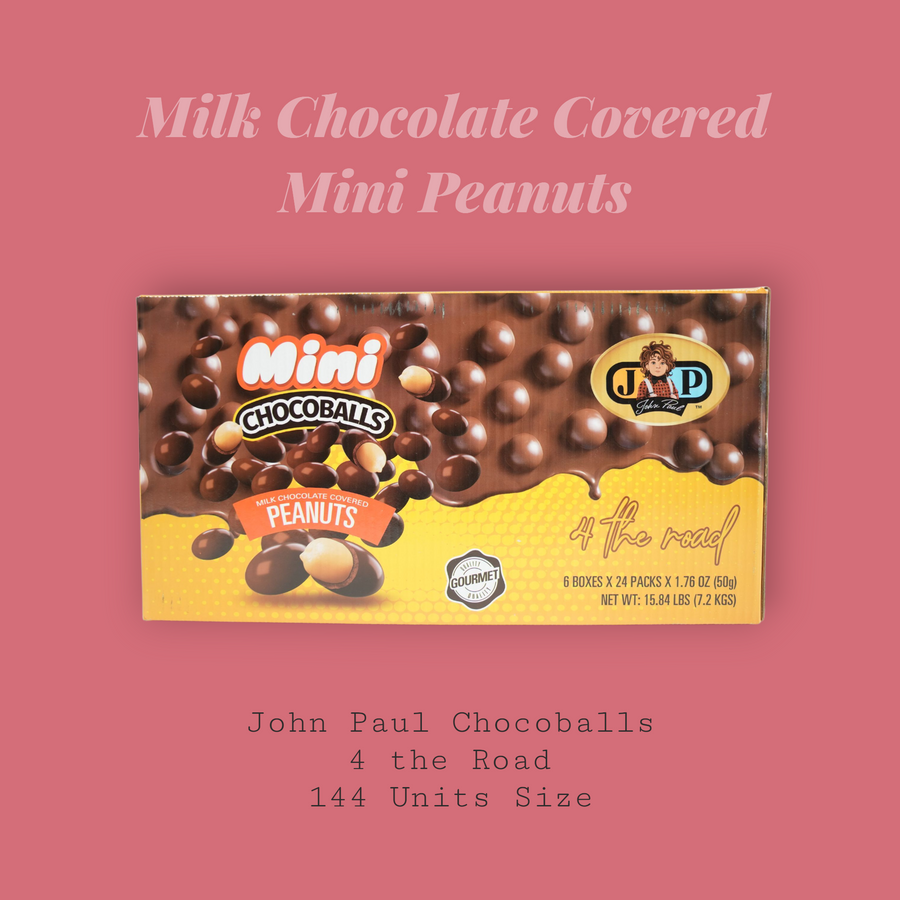 Wholesale - JP ChocoBalls Mini Peanut - Chocolate - 4 the Road