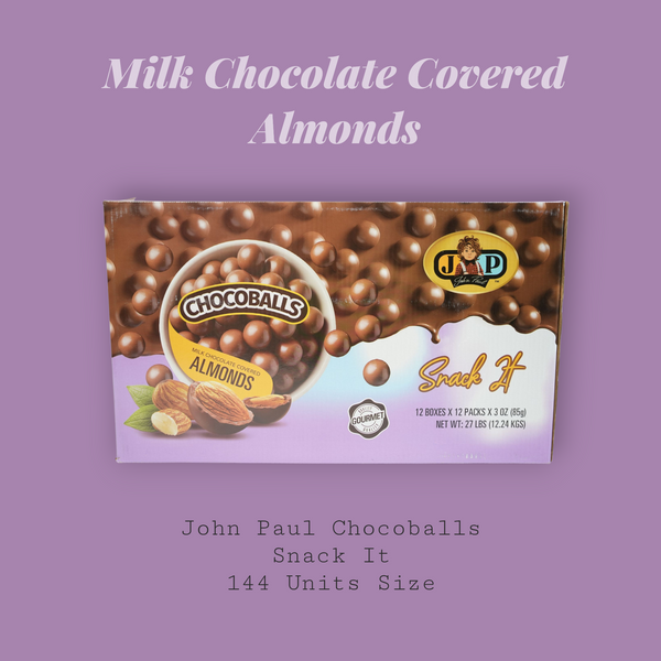 Wholesale - JP ChocoBalls Almond - Milk Chocolate - Snack It