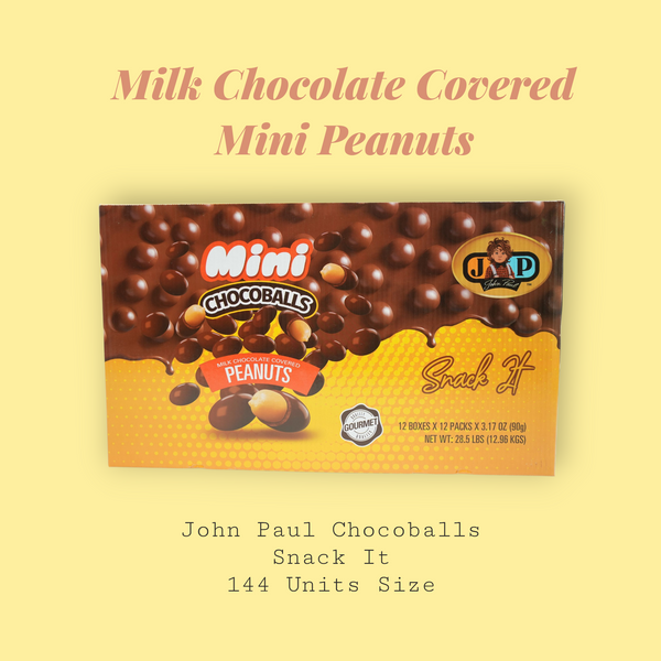 Wholesale - JP ChocoBalls Mini Peanut - Chocolate - Snack It