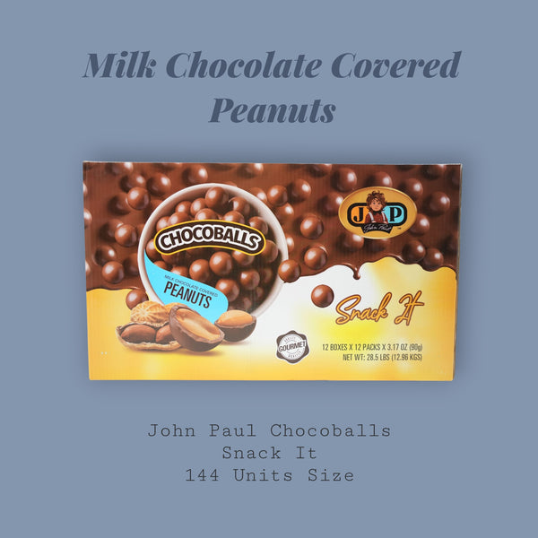 Wholesale - JP ChocoBalls Peanut - Milk Chocolate - Snack It