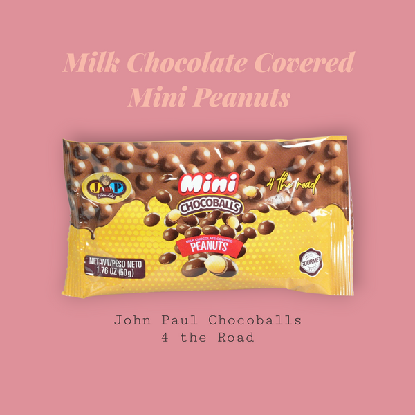 (24 pcs pack) JP ChocoBalls Mini Peanut - Chocolate - 4 the Road