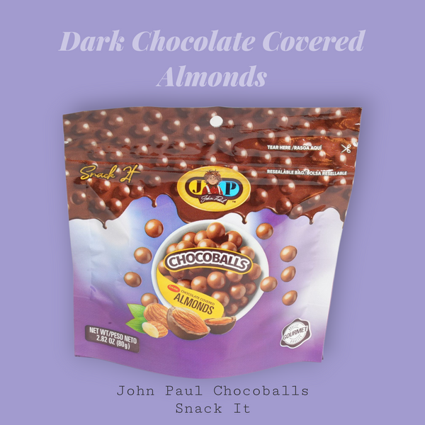 (12 pcs pack) JP ChocoBalls  Almond - Dark Chocolate - Snack It
