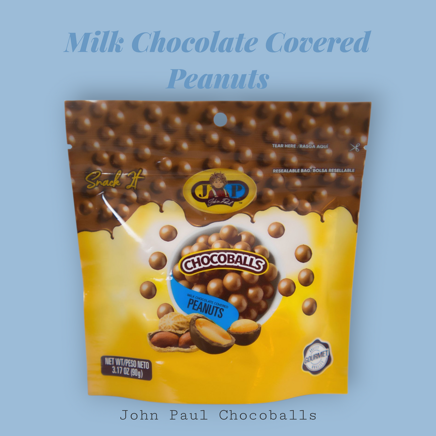JP ChocoBalls Peanut — Milk Chocolate · Snack It (Single Pouch)